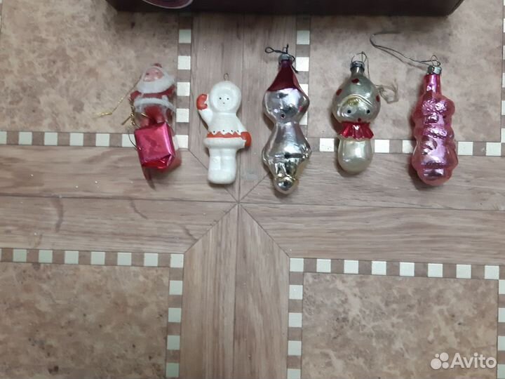 Елочные игрушки СССР