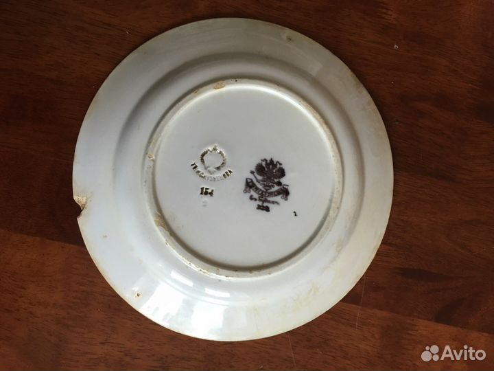 Тарелка фабрики Кузнецова