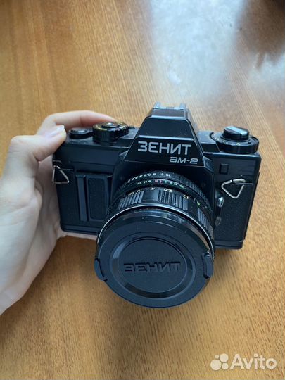 Пленочный фотоаппарат зенит ам-2