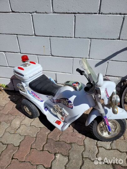 Детский электро мотоцикл бу