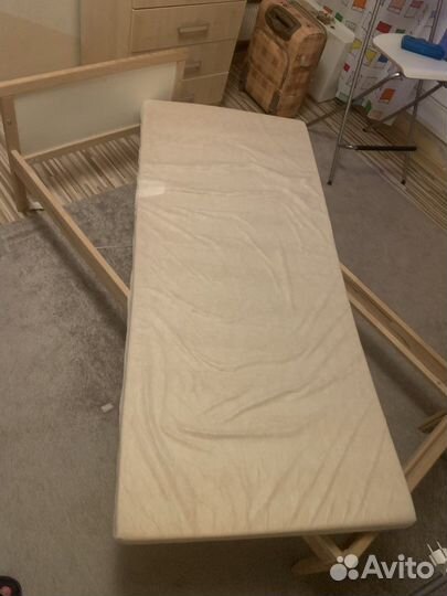 Детская кровать IKEA с матрасом бу