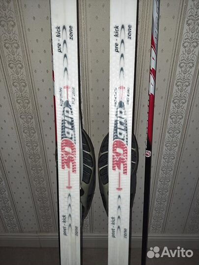 Беговые лыжи Атомик комплект б/у