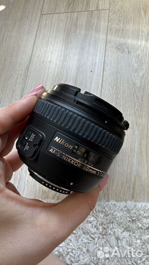 Объектив nikon 50mm f 1.4g af s nikkor