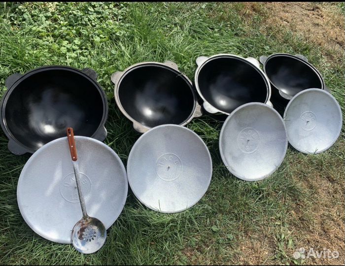 Казан узбекский чугунный