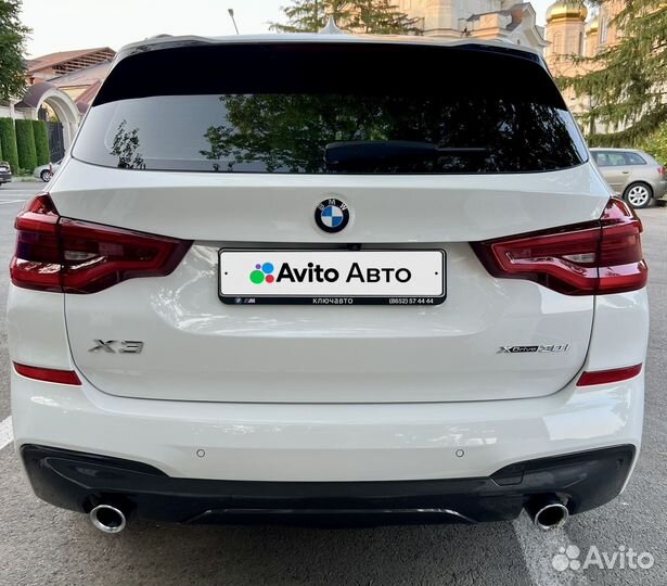 BMW X3 2.0 AT, 2018, 84 000 км