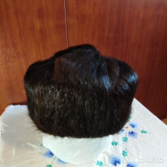 Шапка зимняя, мужская, из меха нутрии