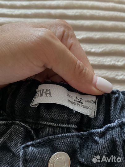Джинсы zara 86-92