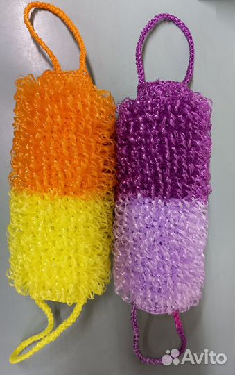 Мочалка ручной работы