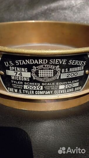 Лабораторное сито w s Tyler