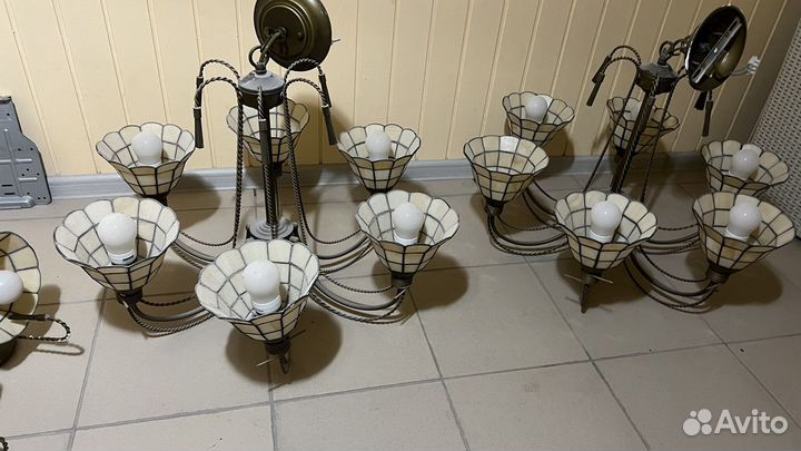 Люстры в стиле tiffany