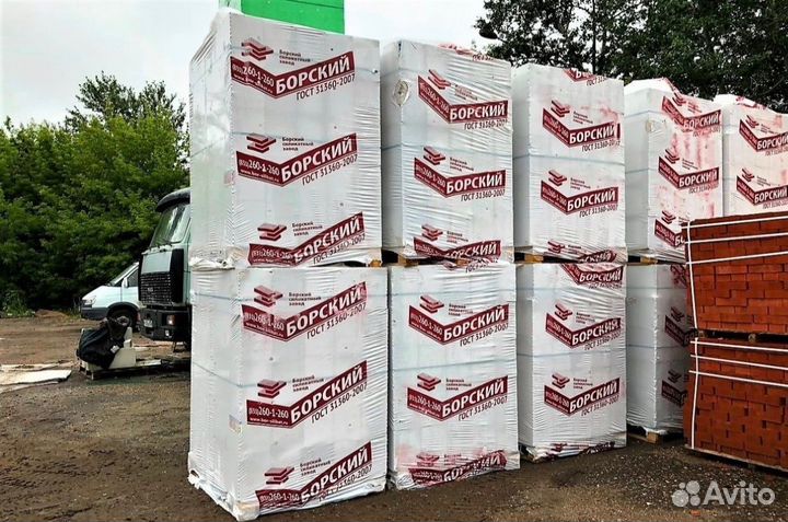 Кирпич белый силикатный