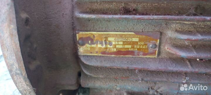 Двигательэлектродвигатель 5.5 кВт т 4 кВт