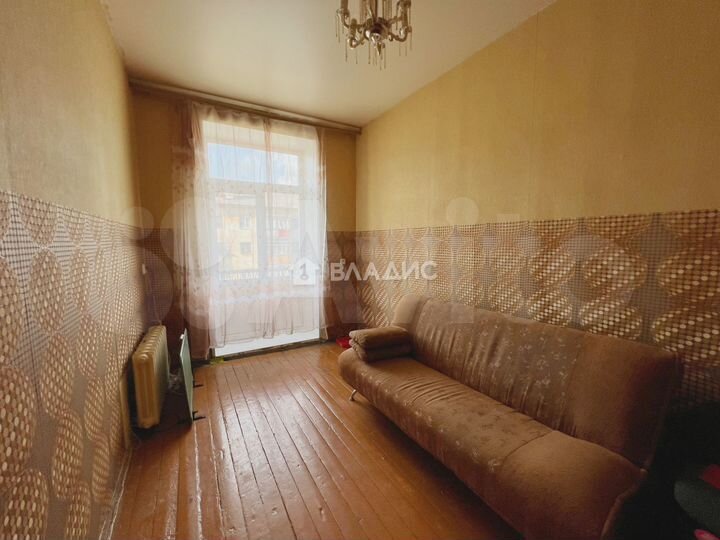 Комната 12,6 м² в 1-к., 3/4 эт.