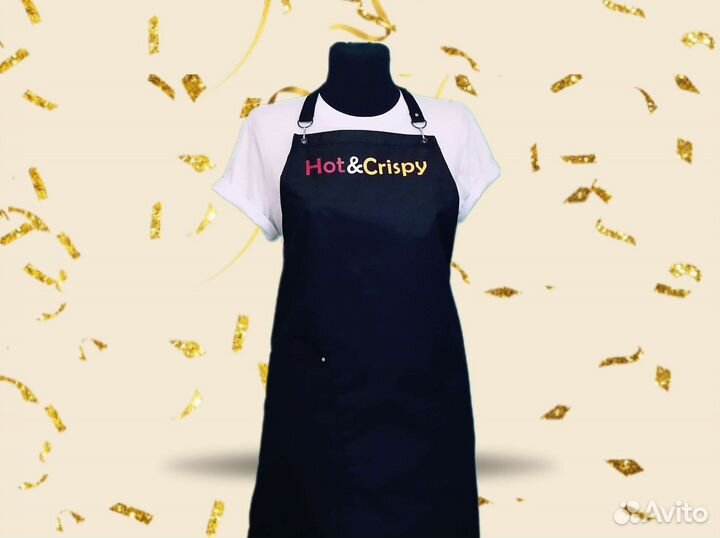 Фартук для кафе с логотипом