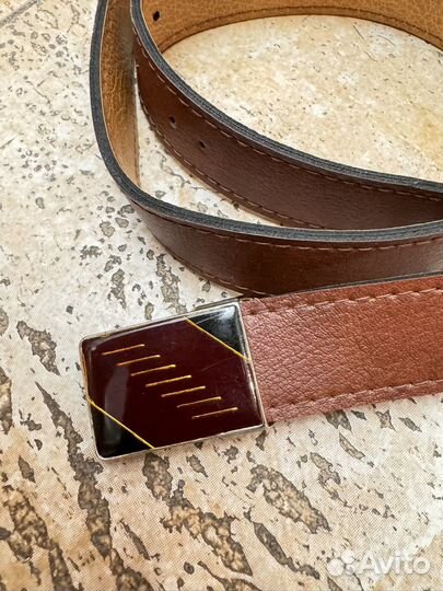 Мужской кожаный ремень