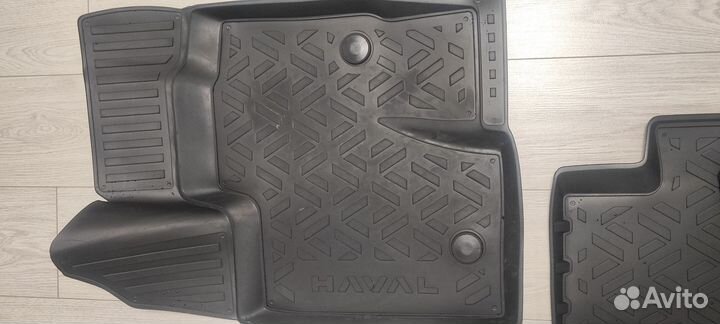 Автомобильные коврики резиновые Haval F7 2