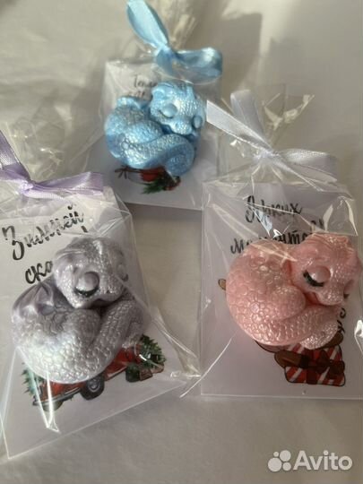 Мыло ручной работы дракончик