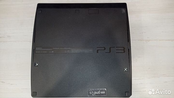 PlayStation 3 Slim прошитая 700gb (2508A) + игры