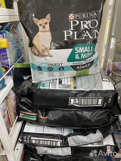Корм для собак proplan mini adalt 7 кг
