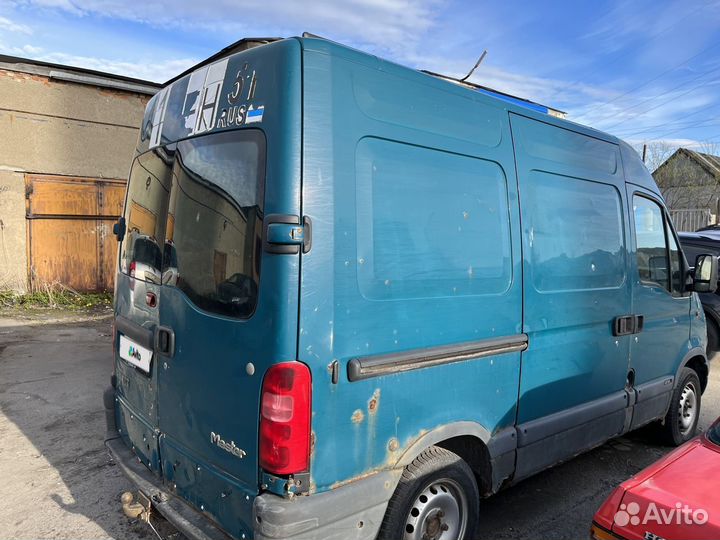 Renault Master 2.2 МТ, 2001, 262 000 км