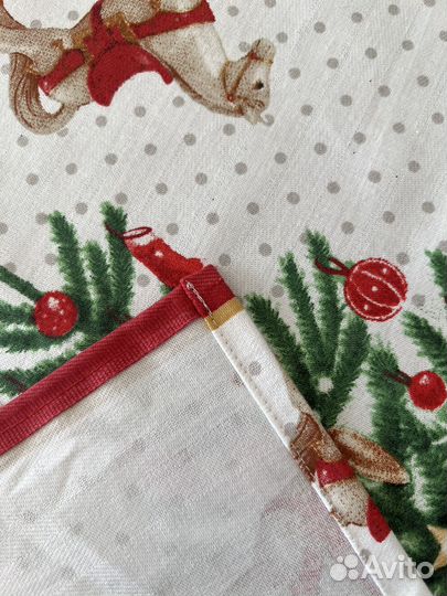 Дорожка новогодняя на стол скатерть