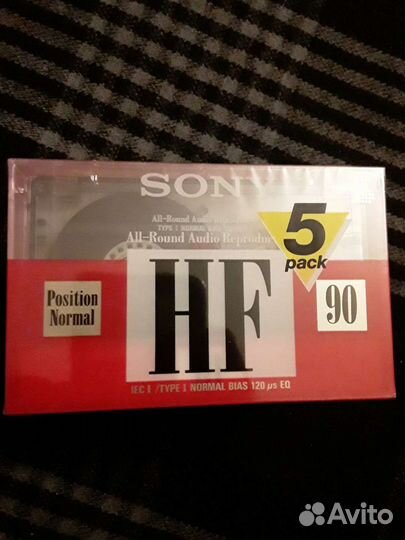 Кассеты Sony C-90HF