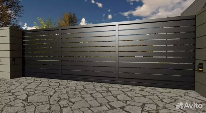 Алюминиевый забор Алютех гарант 10 лет