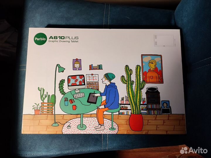 Графический планшет Parblo A610 Plus V2