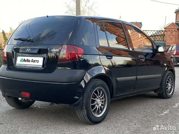 Hyundai Getz 1.4 МТ, 2007, 170 000 км