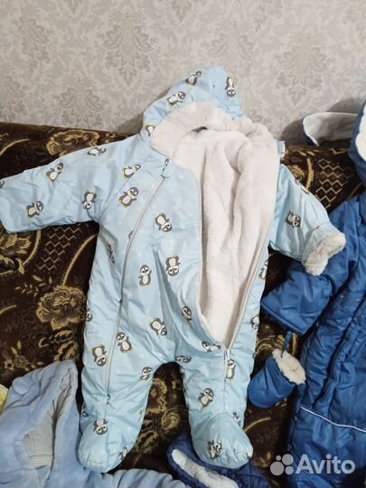 Комбинезон зимний 68 74