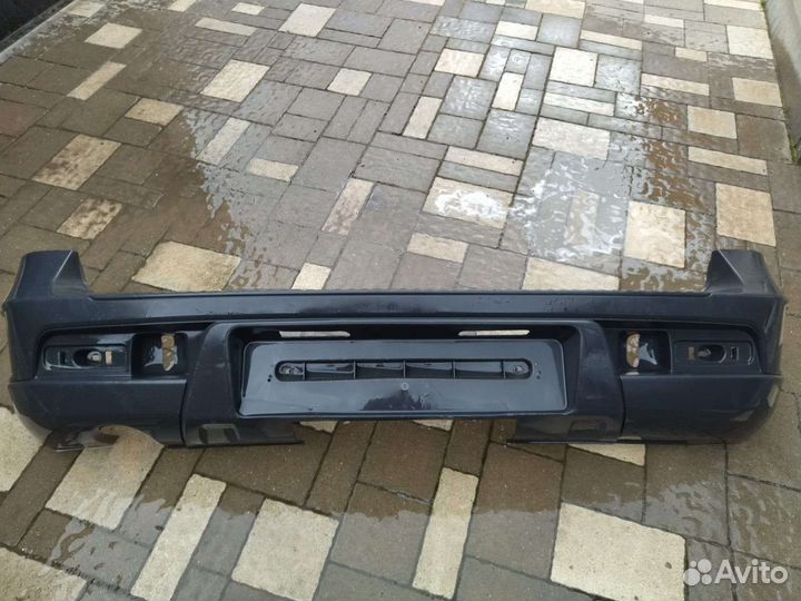 Бампер задний нива шевроле
