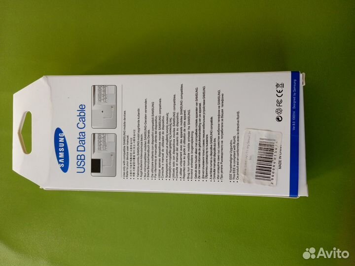 Кабель-адаптер Samsung micro USB B-USB тип А