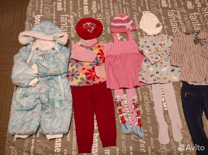 Детские вещи пакетом для девочки 74-96
