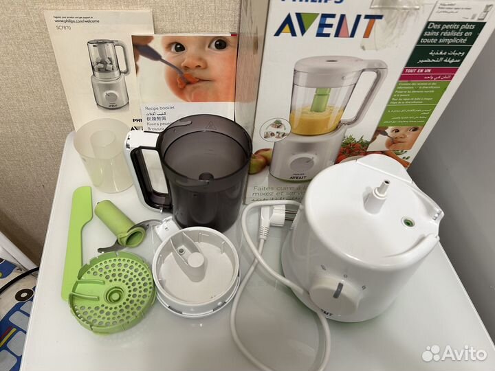 Пароварка блендер philips avent