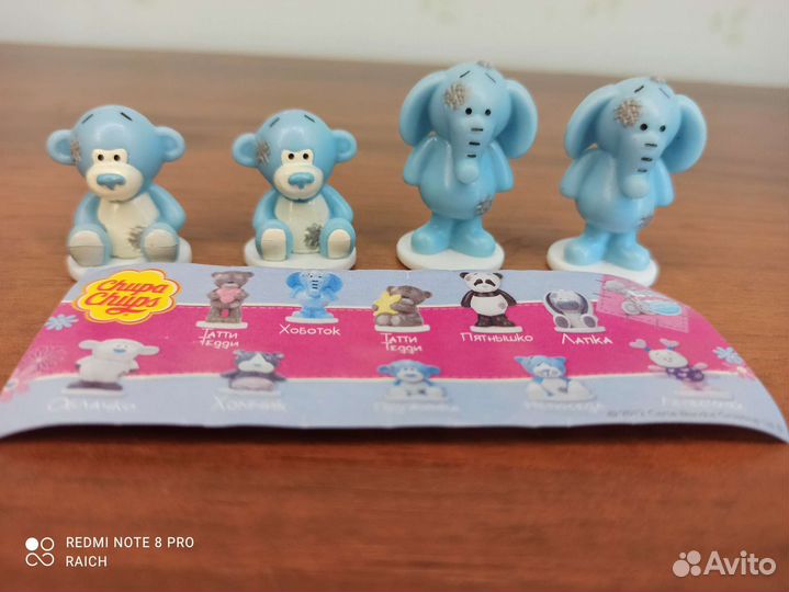 Фигурки чупа чупс, киндер сюрприз