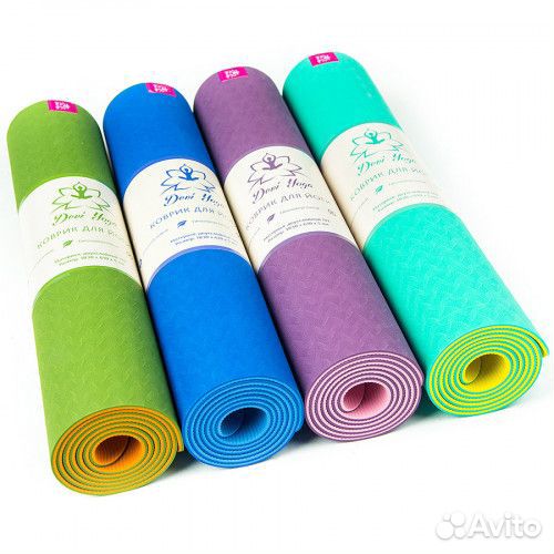 Коврик для йоги тпе