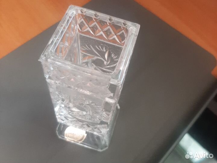 Хрустальная вазочка bohemia
