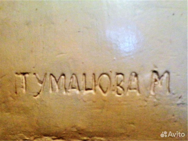 Большой гипсовый бюст Ленина