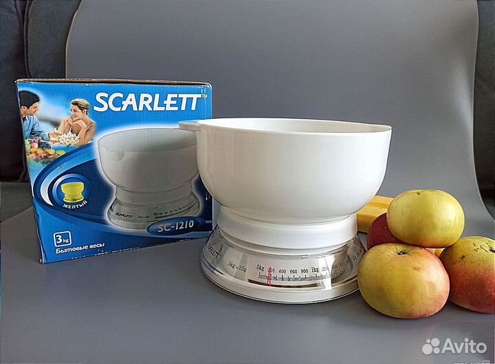 Новые кухонные весы Scarlett SC 1210