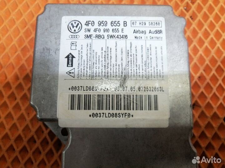 Блок управления Audi A6 C6 4F AUK 2006