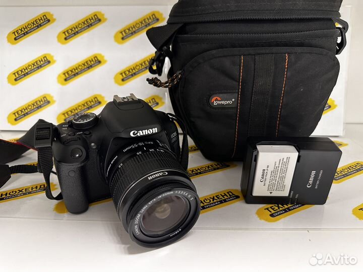 Фотоаппарат Canon EOS 600D (ку105335)