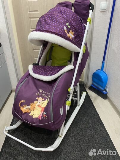 Санки коляска Nika Disney baby