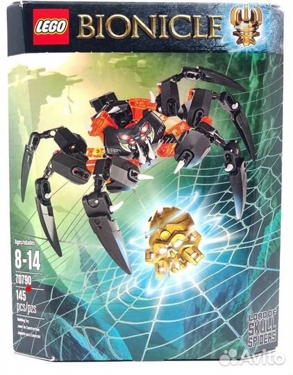 Конструктор Bionicle lego 70790 Лорд Паучий Череп