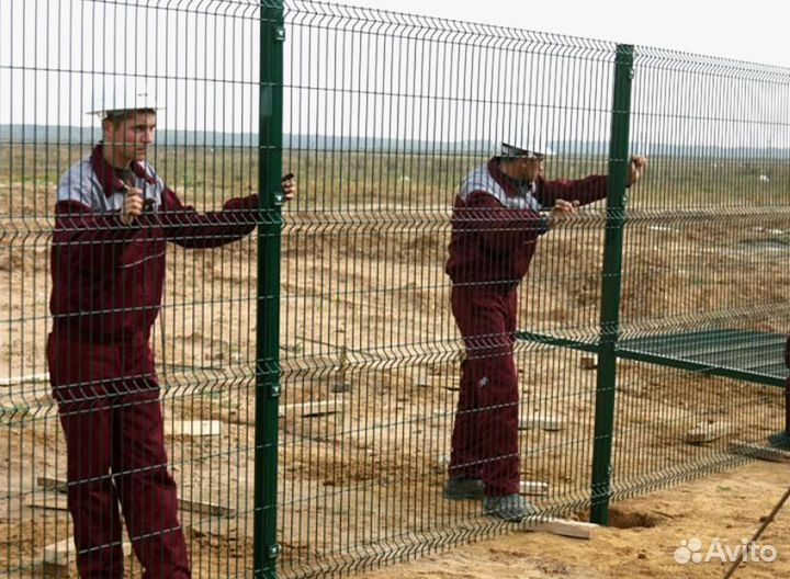 Забор из 3D сетки Под Ключ + Доставка