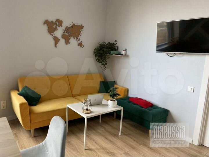 2-к. апартаменты, 45 м², 21/23 эт.