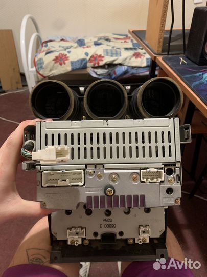 Магнитола и блок управления климатом Mazda 6 GG