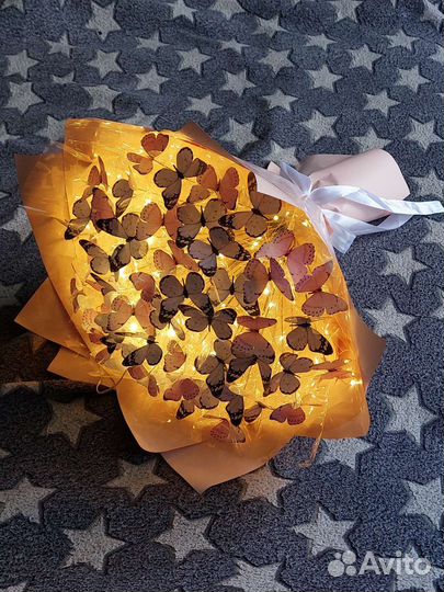 Букет из бабочек
