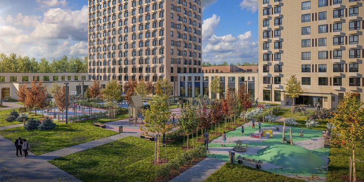 2-к. квартира, 57,9 м², 22/25 эт.