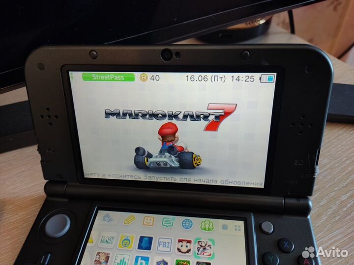 Прошитая New Nintendo 3DS XL Black 64Gb