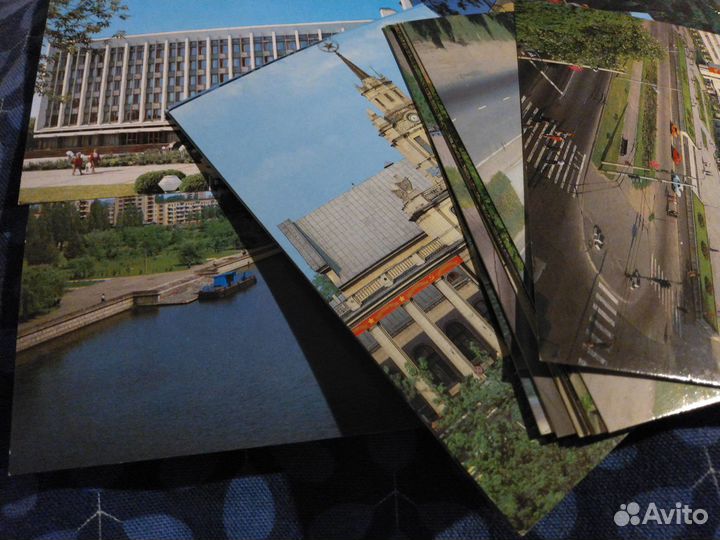 Старые открытки (СССР) и билеты разные